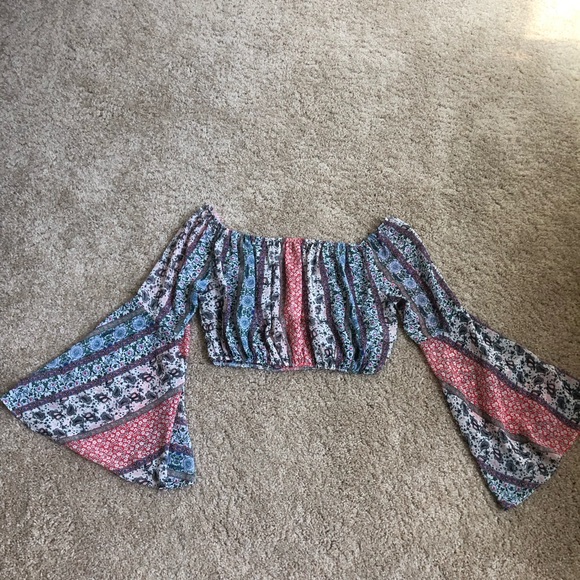 Festival Cropped Top Bohemian Hippie size M Free Shipping - Picture 5 of 10